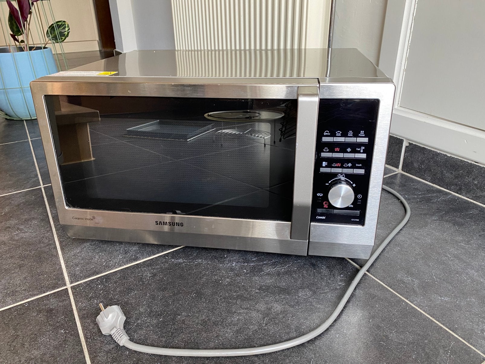 Samsung combi oven, Ophalen, Zo goed als nieuw, Oven