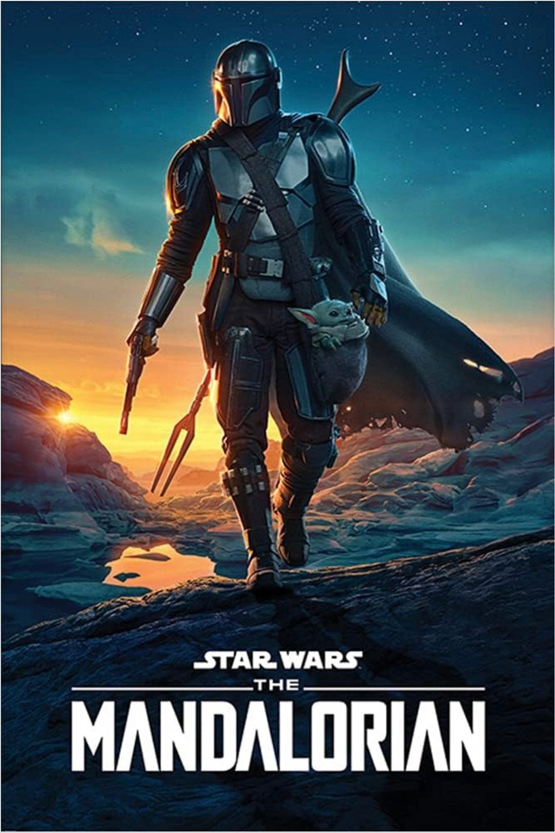 The Mandalorian Poster A1, Verzamelen, Ophalen, Nieuw