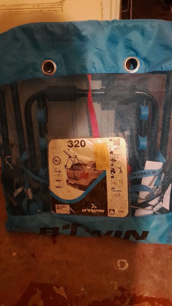 Decathlon Btwin 320 fietshouder, Ophalen, 3 fietsen of meer, Gebruikt, Achterklepdrager