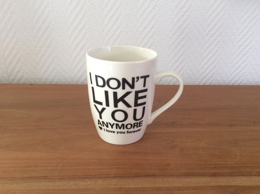 tasse à café avec joli texte dessus, Enlèvement ou Envoi