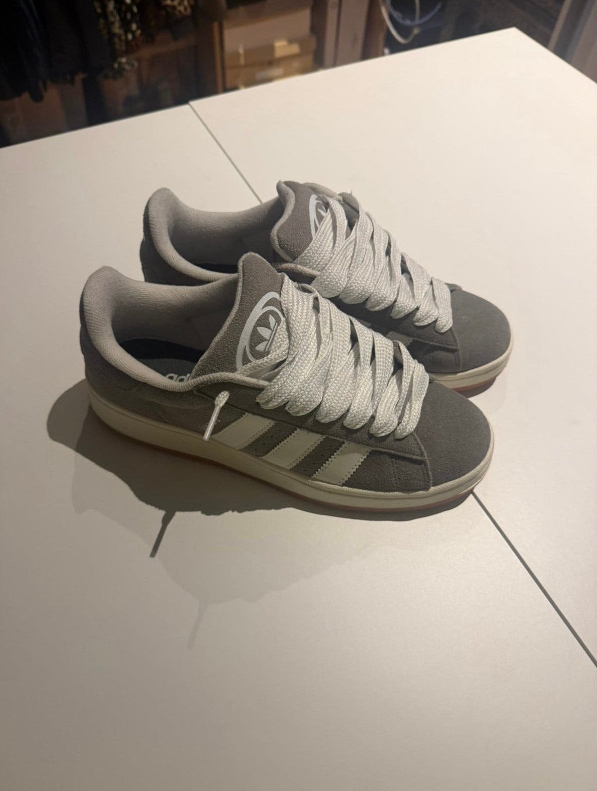 Adidas campus sneakers – maat 42, Verzenden, Wit, Zo goed als nieuw, Sneakers