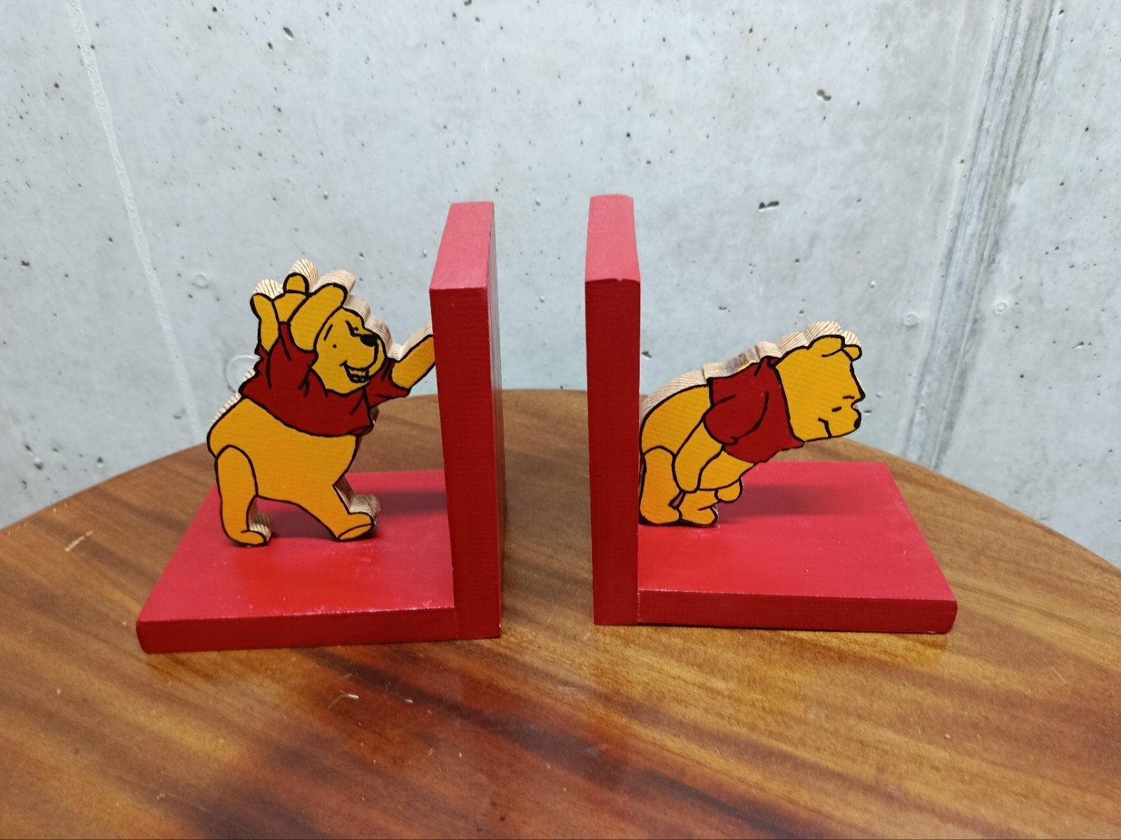 vintage boekensteun Winnie the pooh, Verzamelen, Ophalen of Verzenden, Winnie de Poeh of vrienden, Zo goed als nieuw, Overige typen