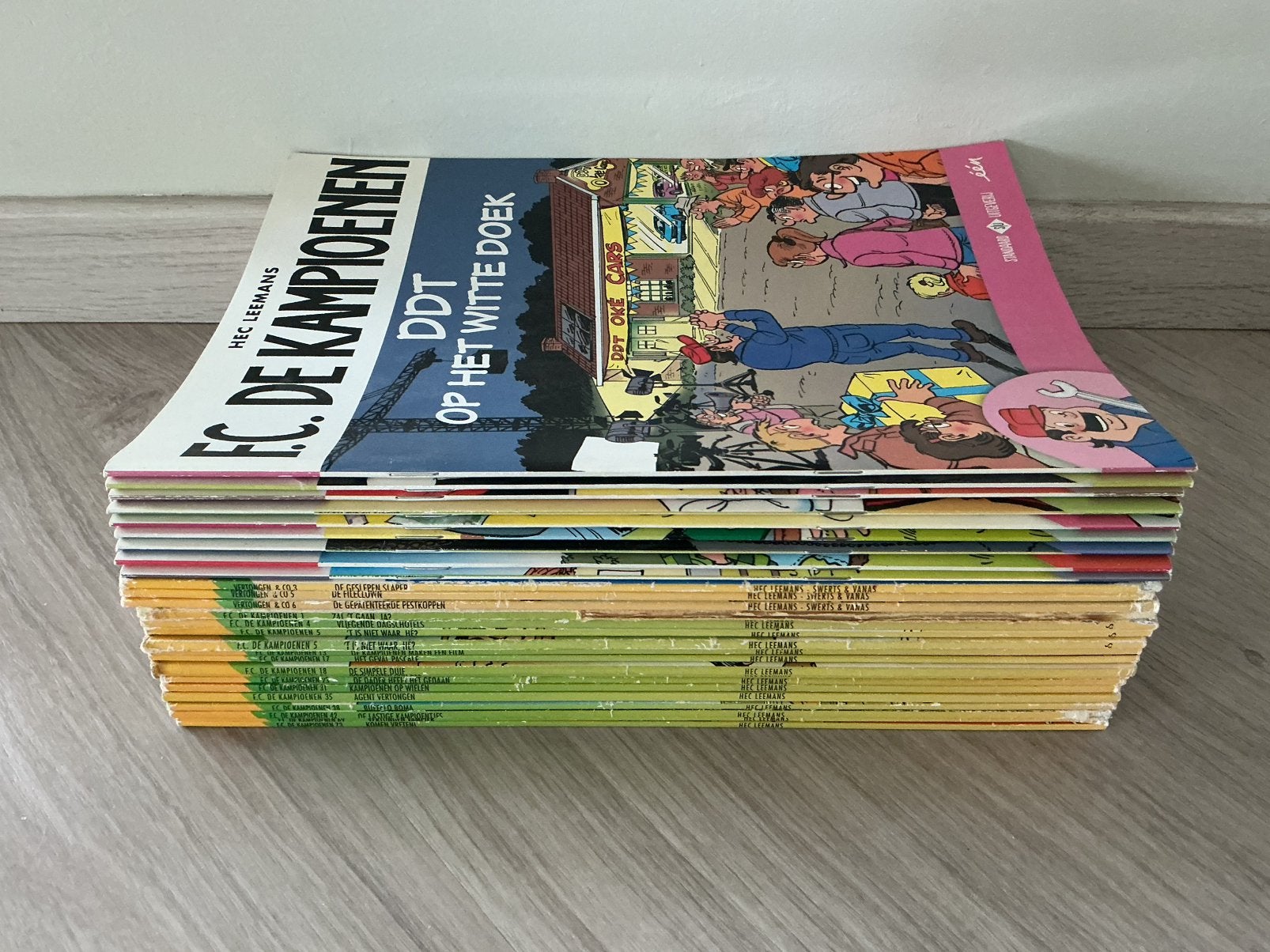 Strips F.C. De Kampioen, Boeken, Ophalen, Gelezen