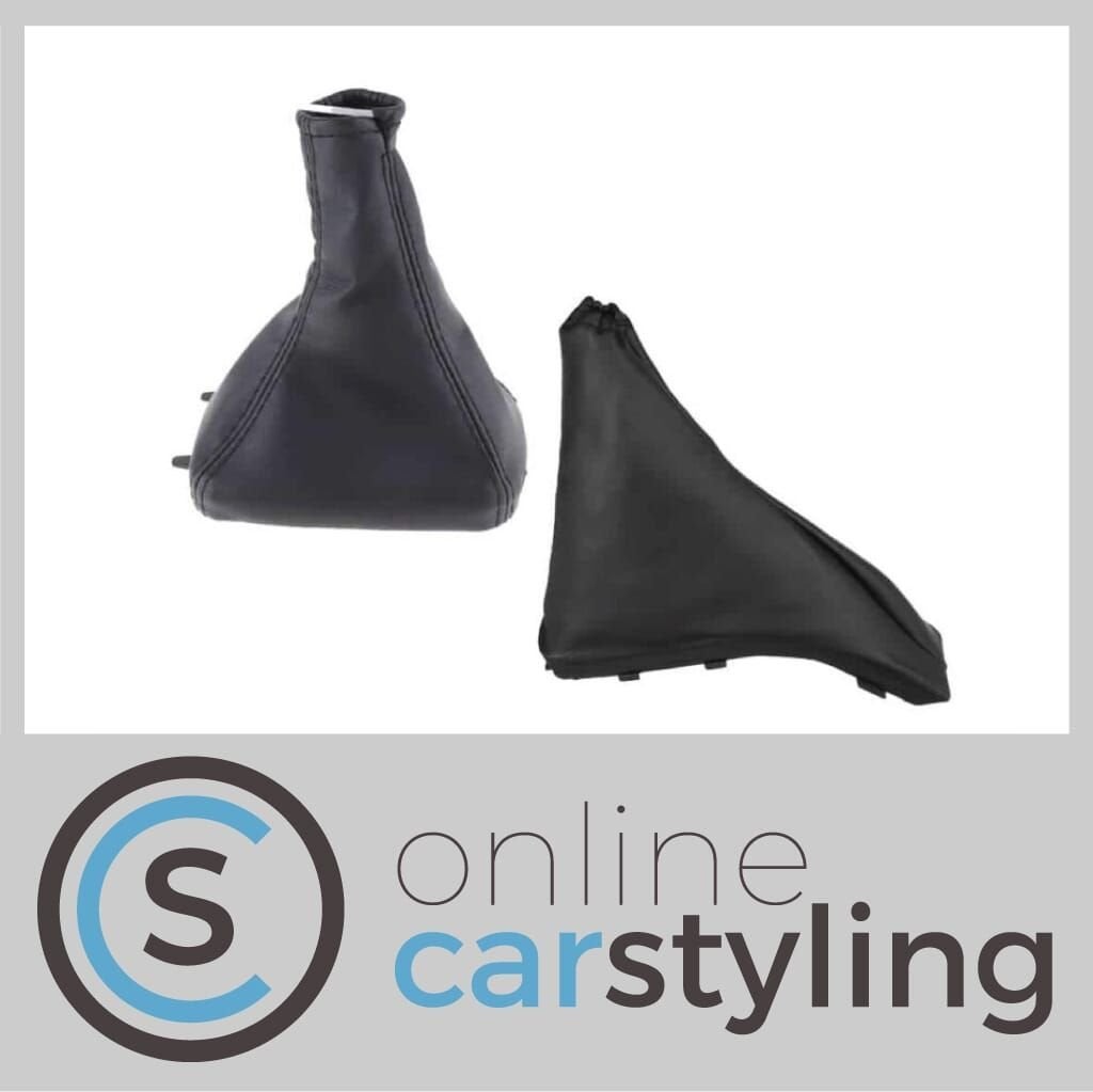 Schakelpookhoes + Handremhoes Opel Astra G Zwart Leder, Auto-onderdelen, Gebruikt, -, -, Opel