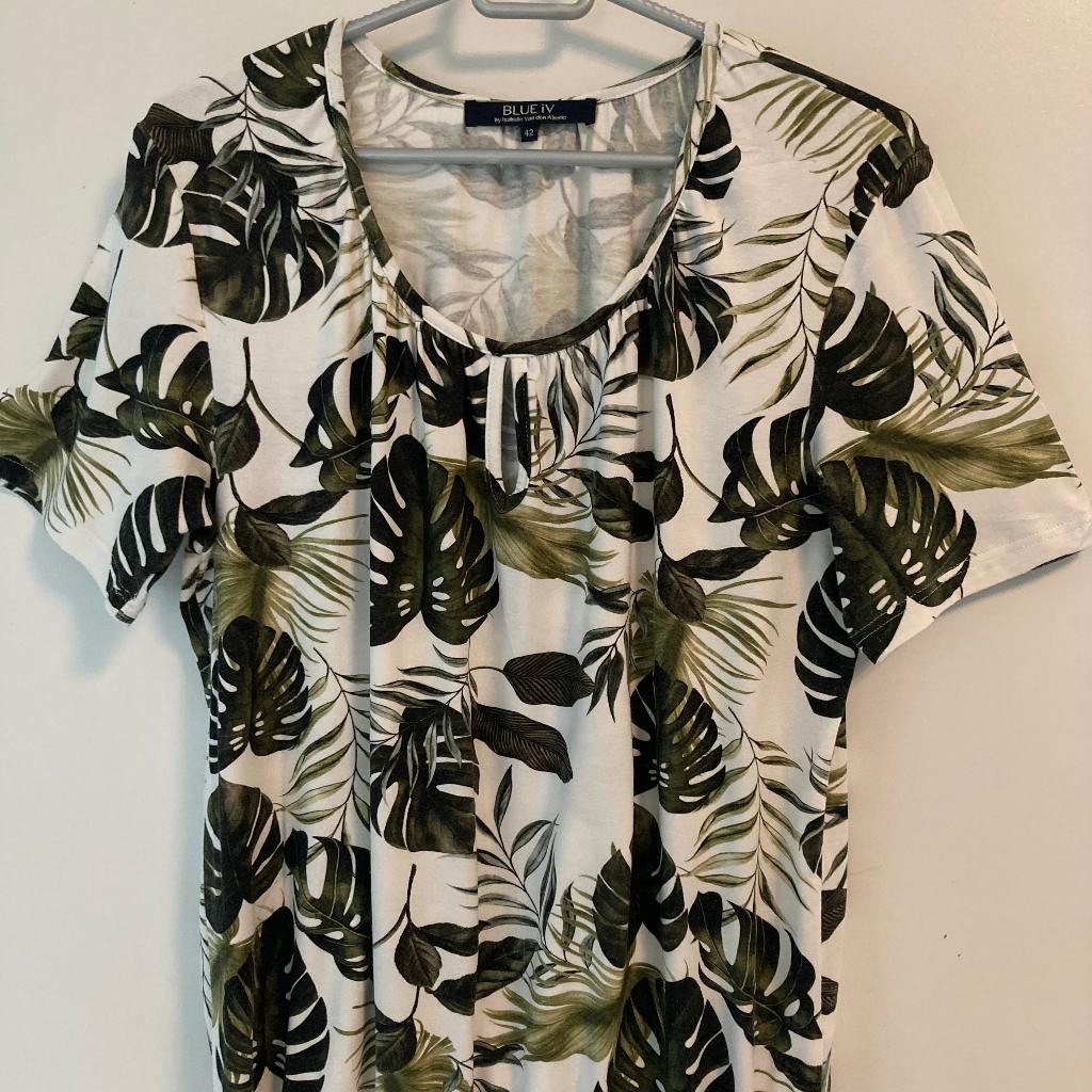BLUE iV - dames shirt "by Isabelle Van den Abeele -maat 42, Kleding | Dames, Maat 42/44 (L), Zo goed als nieuw, Groen, BLUE iV