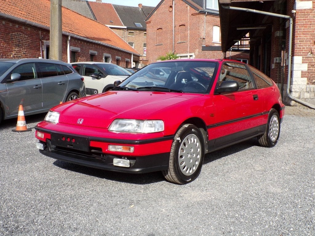 HONDA CRX., Autos, Honda, Rouge, Achat, Boîte manuelle, 2 portes