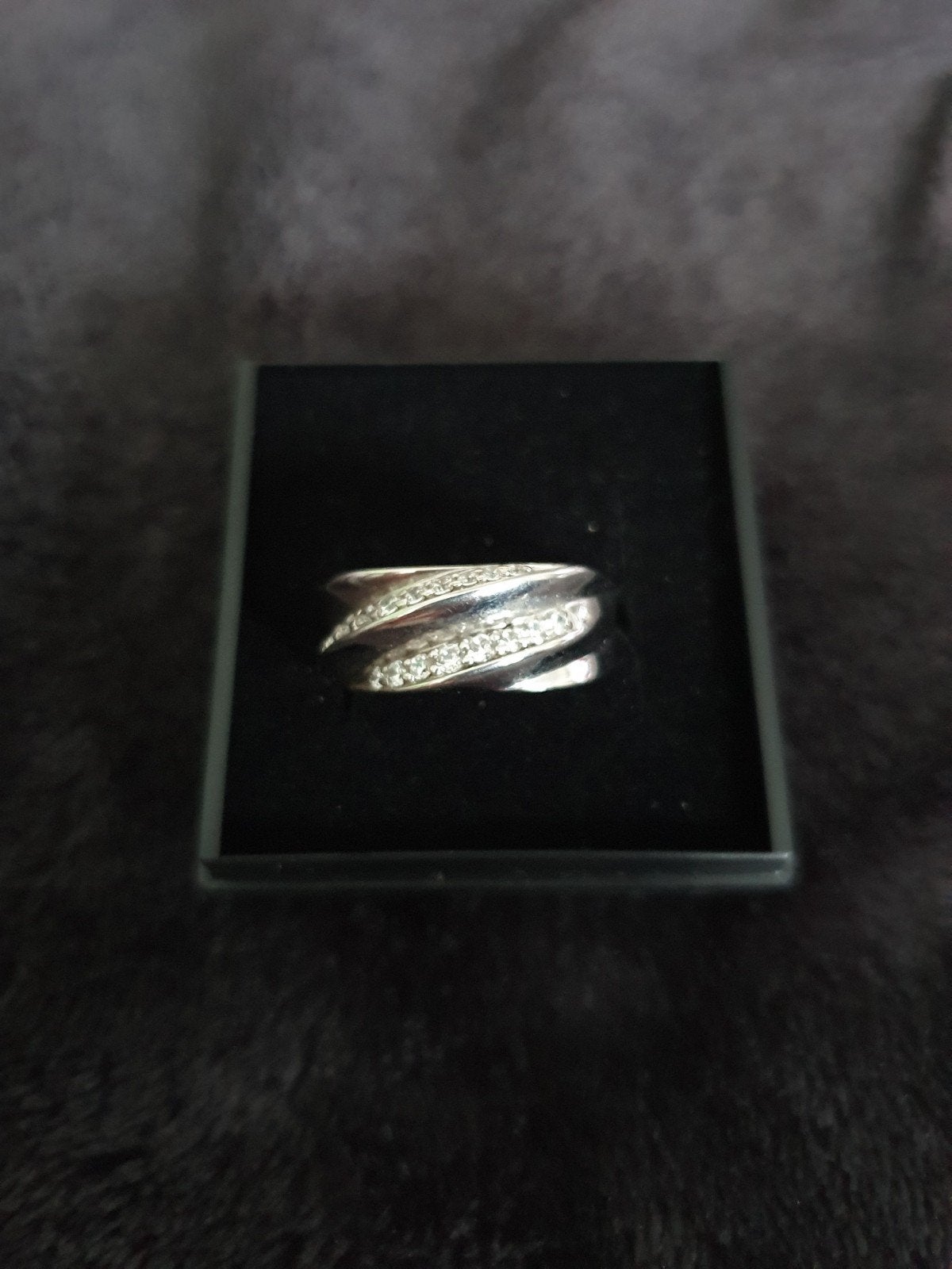 zilveren ring van Zinzi maat 54, Handtassen en Accessoires, Ringen, Ophalen of Verzenden, Zo goed als nieuw, Dame, Zilver