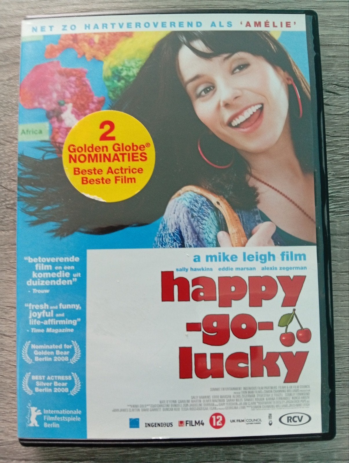 DVD de comédie Happy Go Lucky, CD & DVD, DVD | Comédie, Comédie romantique, Enlèvement ou Envoi, Anglais, Suppléments