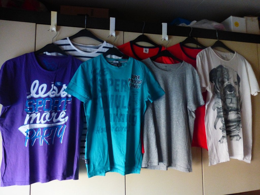 7 T: L T-shirts!! 6€ voor de 7, Kleding | Heren, T-shirts, Ophalen of Verzenden