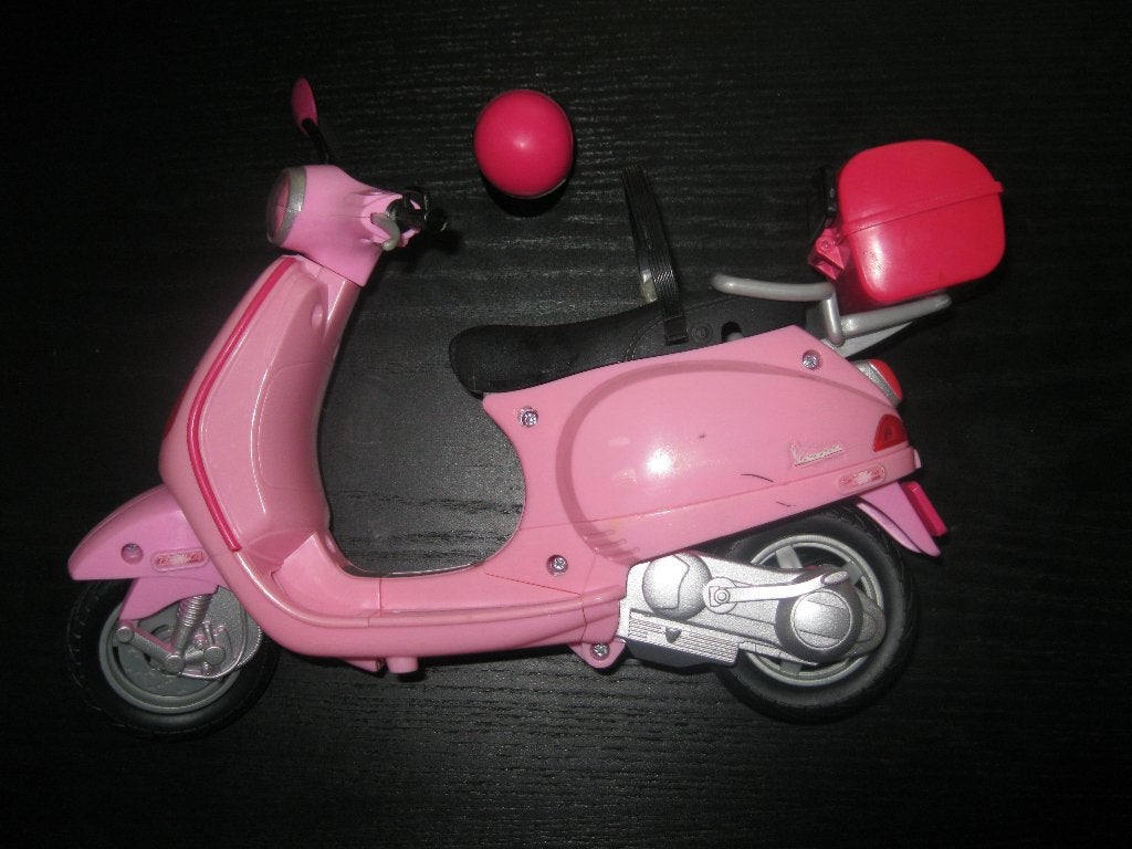 Barbie Vespa in mooie staat, Enlèvement ou Envoi, Utilisé, Barbie
