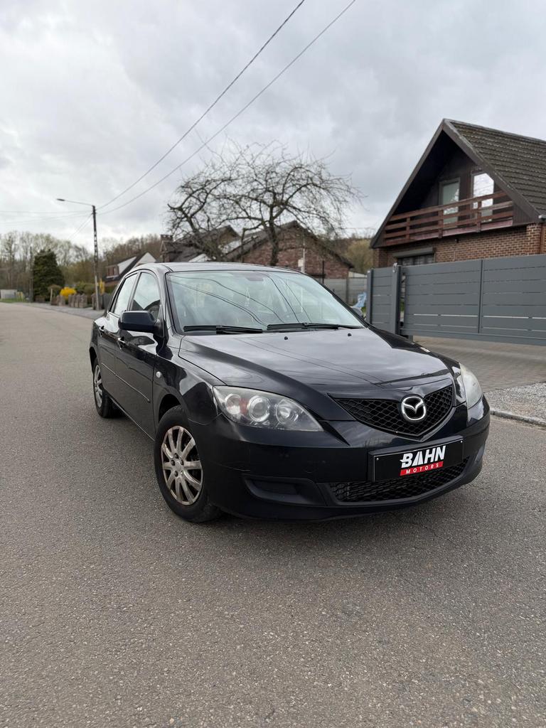 Mazda 3, Auto's, Zwart, Bedrijf, 5 deurs, Te koop