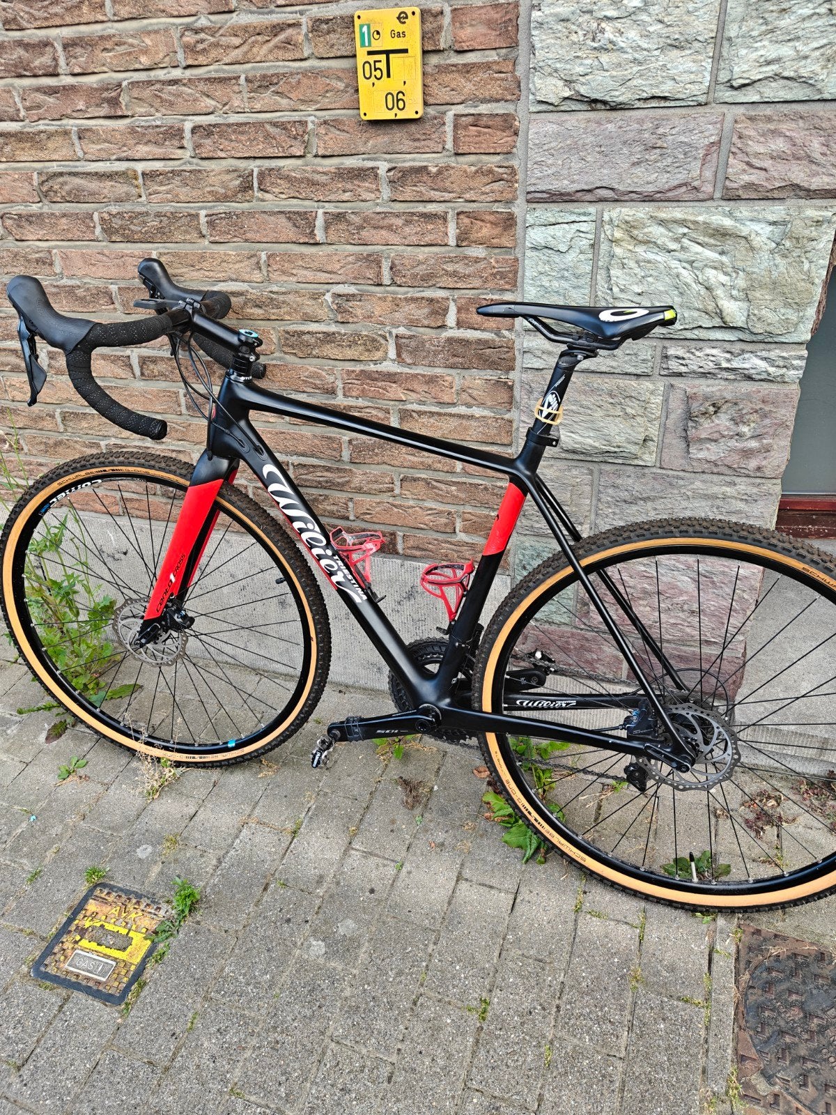 racefiet wilier cento1cross carbone en super état, Enlèvement, Carbone