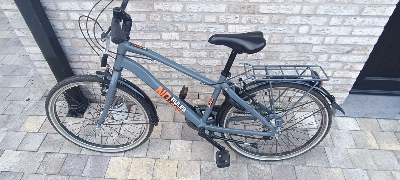 BFK No Rules 24" Jongens Antraciet Grijs 2025, Ophalen