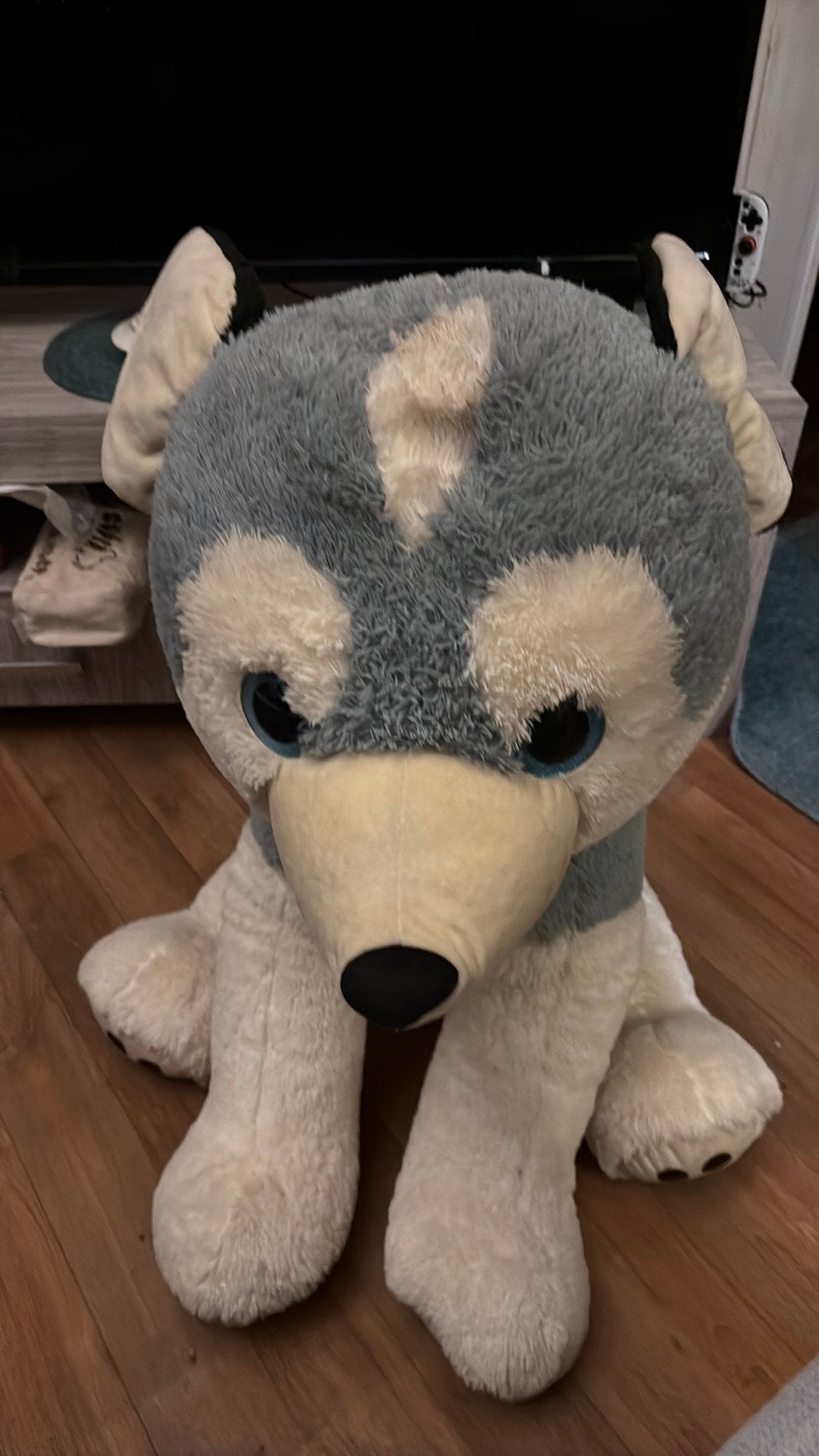 Hond grote knuffel, Enfants & Bébés, Jouets | Peluches, Enlèvement, Comme neuf, Chien