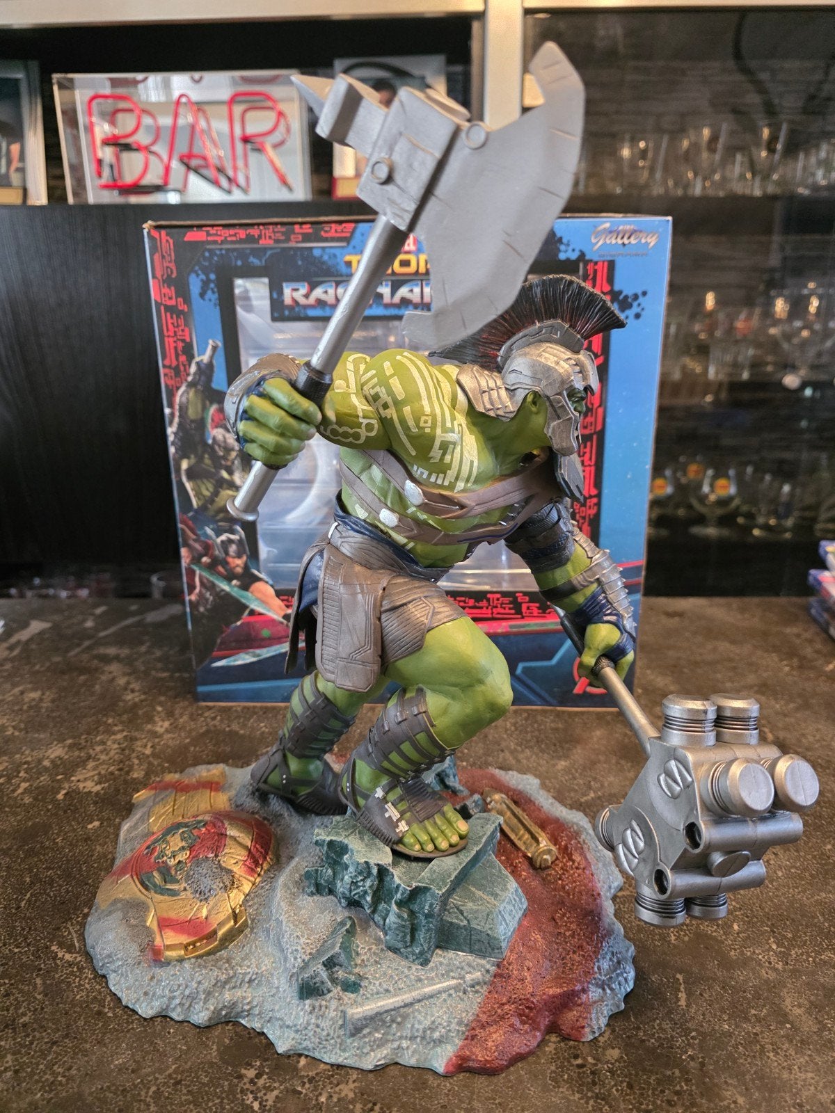 Statue Marvel L'Incroyable Hulk, Collections, Enlèvement ou Envoi