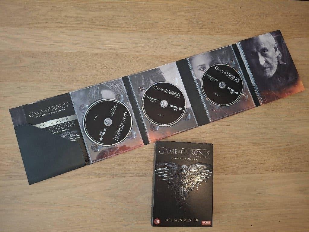 Dvd's Game of thrones seizoen 4, CD & DVD, DVD | TV & Séries télévisées, Non fictionnel, Anglais, Saison 4, Matériel bonus