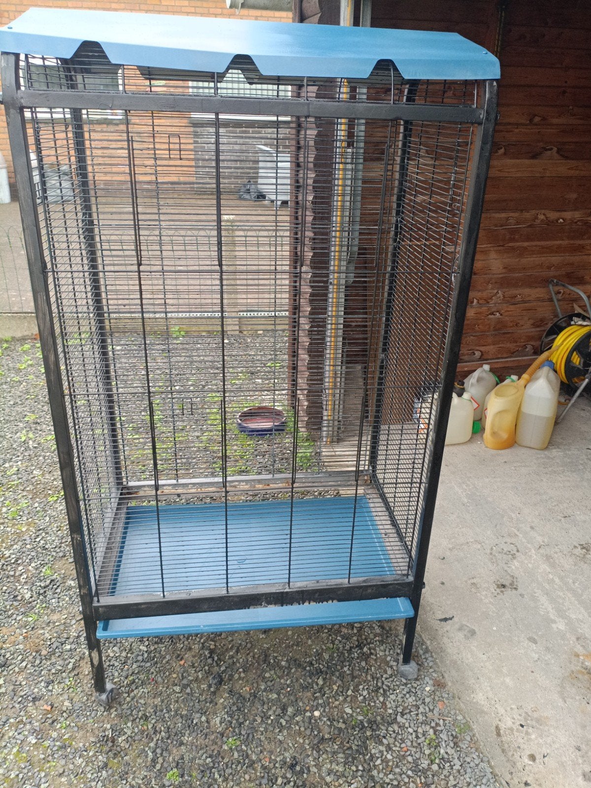 Vogel kooi voor kijne vogejes, Enlèvement, Utilisé, Métal, Volière