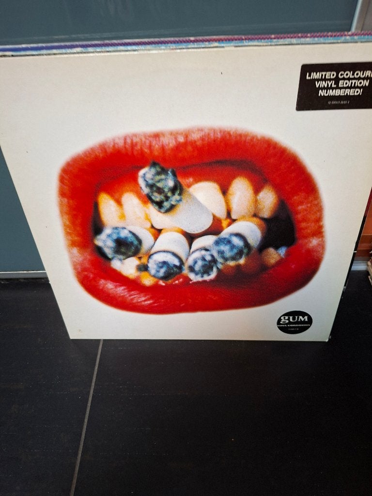 lp - gum - soul corrosion - blue vinyl - bak 3, LP, Rock, Ophalen of Verzenden, Zo goed als nieuw