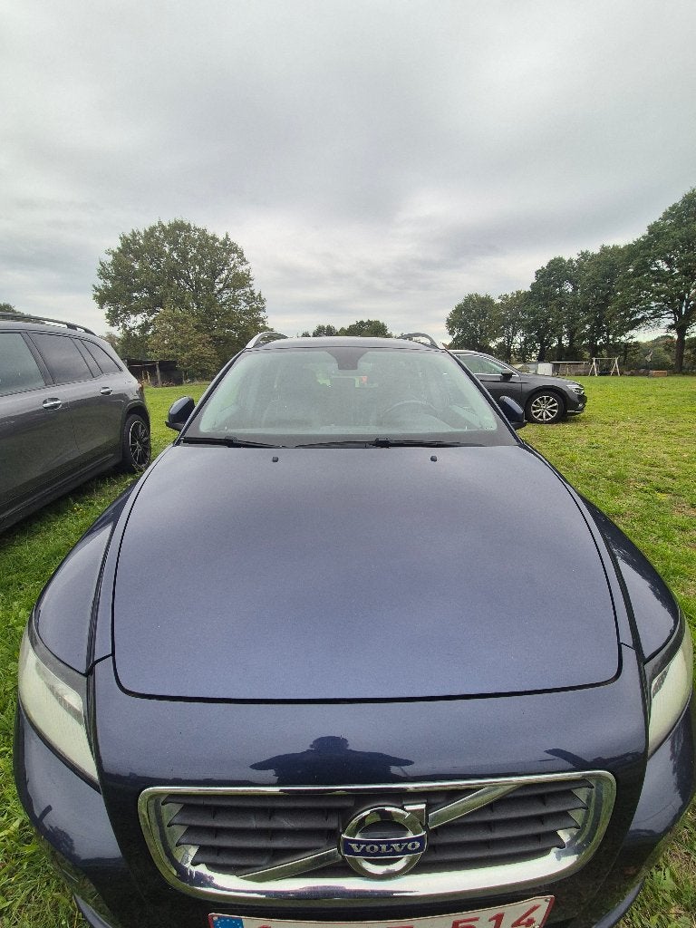 Volvo V50, Auto's, Euro 5, Zwart, Leder, 99 g/km