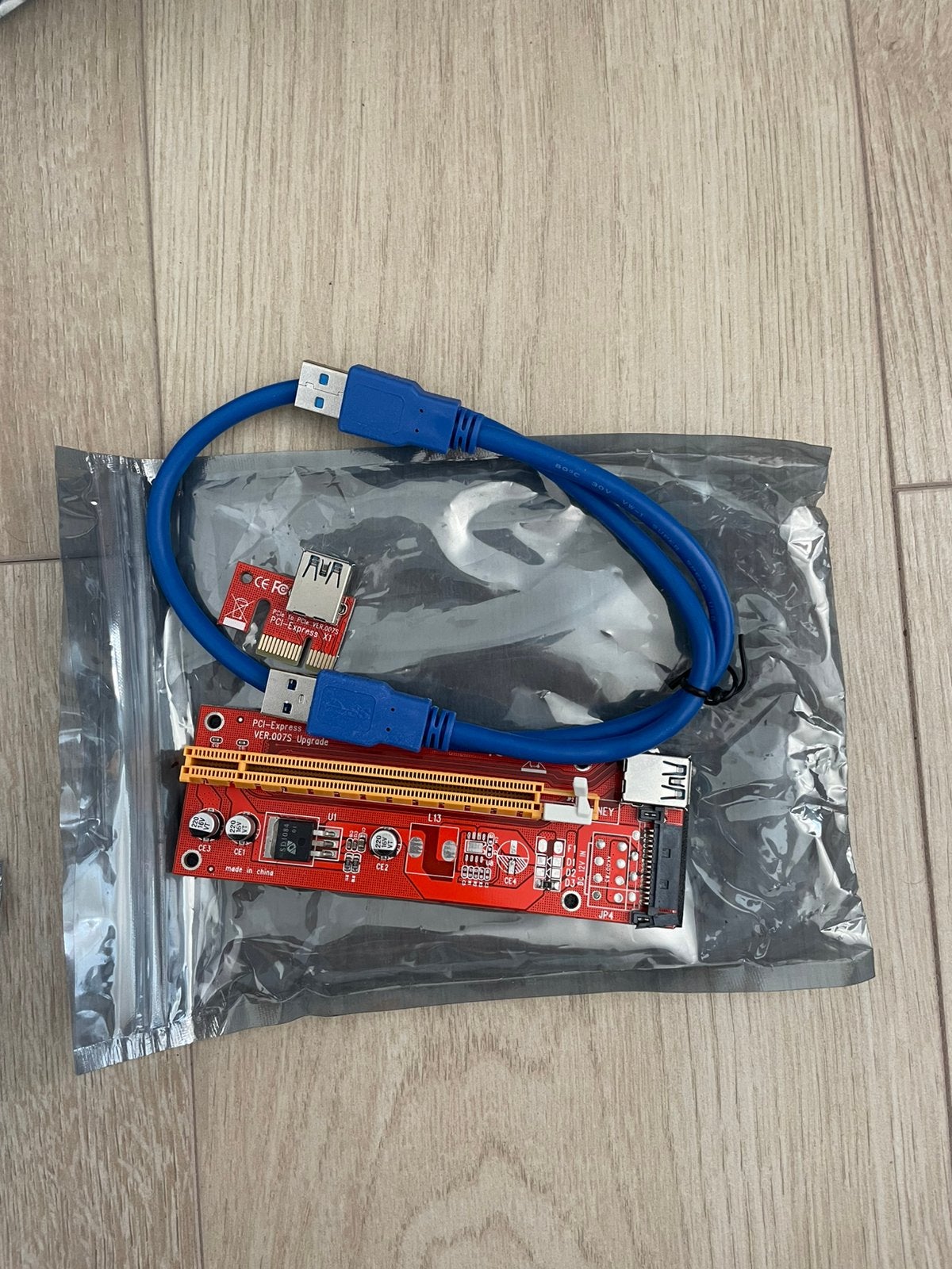 15 x  PCIe x1 to x16 USB 3.0 Riser Card for GPU Mining, Computers en Software, Ophalen of Verzenden, Nieuw