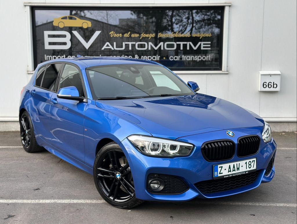 BMW 125i Sport Aut. 2019 - Paddles - ALPINE - LEDER - NAVI, Auto's, BMW, Automaat, 1998 cc, 140 g/km, 4 cilinders