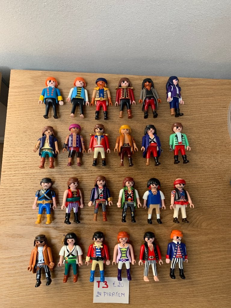 PLAYMOBIL: T3: LOT 24 PIRATEN, Kinderen en Baby's, Speelgoed | Playmobil, Pirates, Losse onderdelen, Ophalen of Verzenden, Zo goed als nieuw