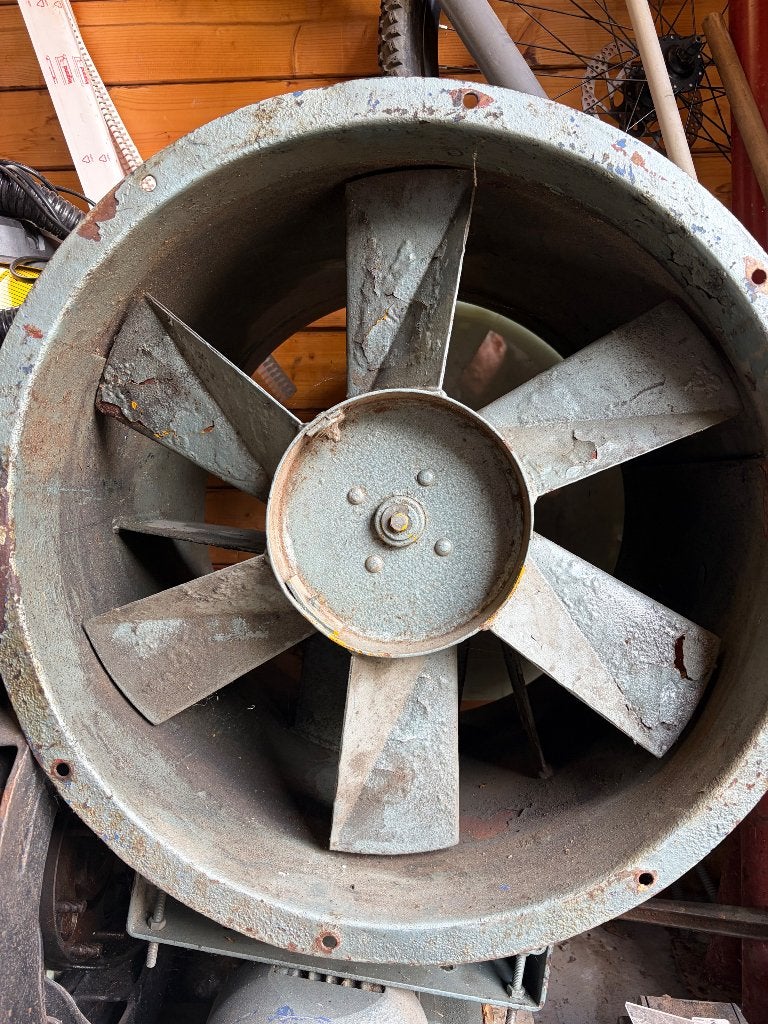 Ventilateur industriel 3 phases, Enlèvement, Utilisé