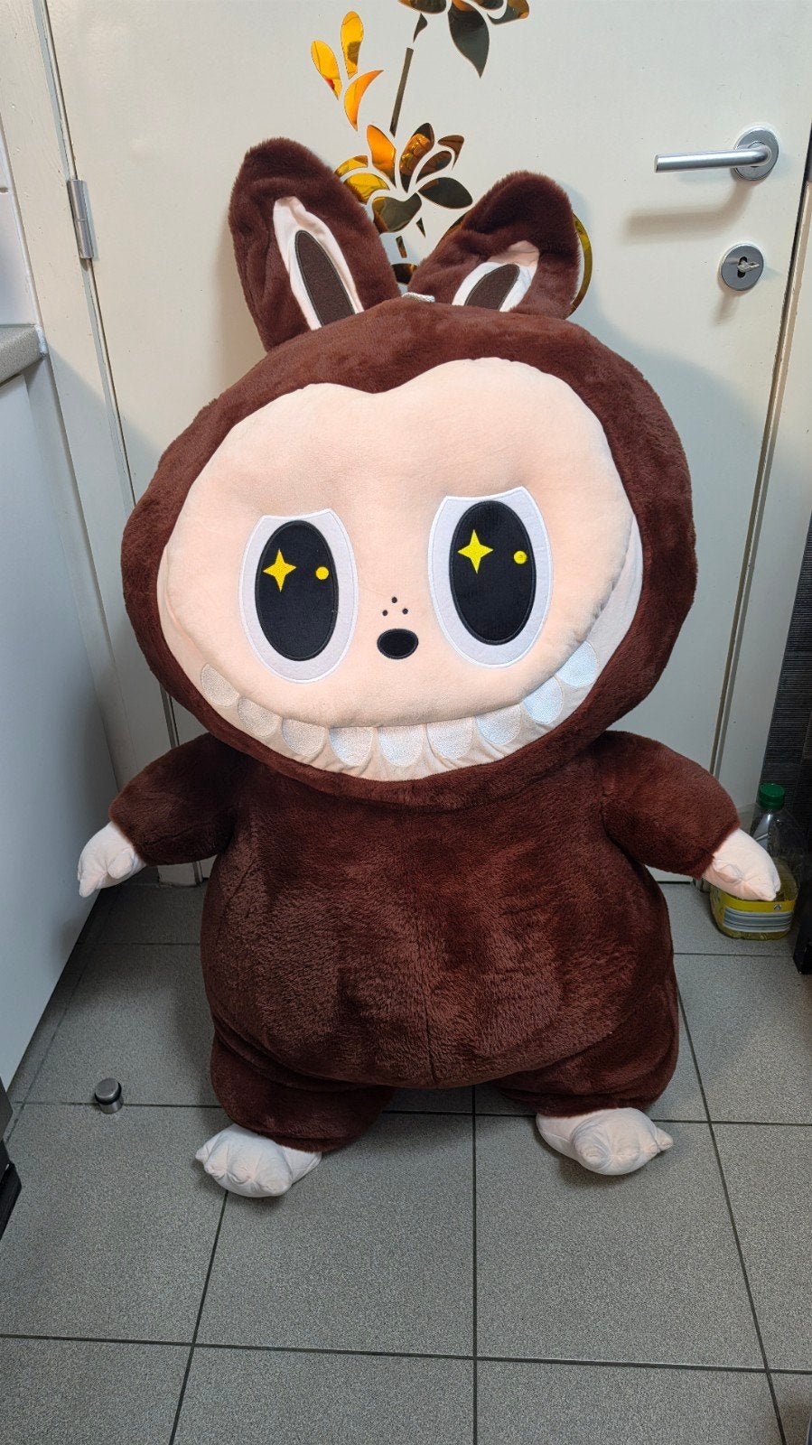 mooie grote knuffel, Ophalen