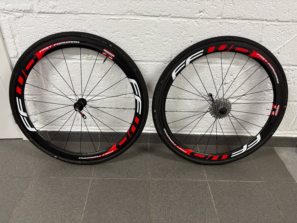 Wielset FFWD (Fast Forward) Model: F4R, Fietsen en Brommers, Racefiets, Carbon, Ophalen, Wiel
