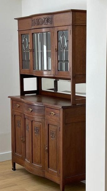 Art deco buffetkast, Ophalen, Zo goed als nieuw, Glas