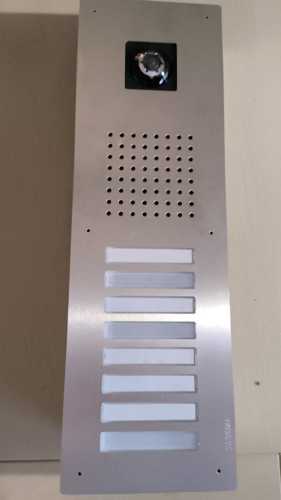 siedle clv130 8 drukknoppen met inbouwdoos, Enlèvement ou Envoi, Utilisé, Filaire