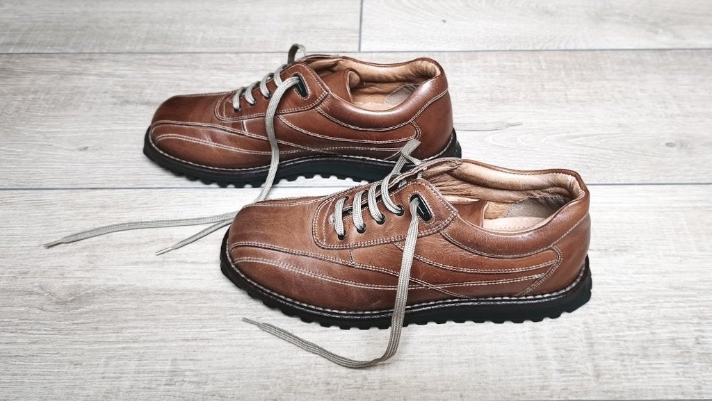 nieuwe lederen veterschoenen, maat 38, unisex, Bruin, Nieuw, Ophalen of Verzenden, Veterschoenen