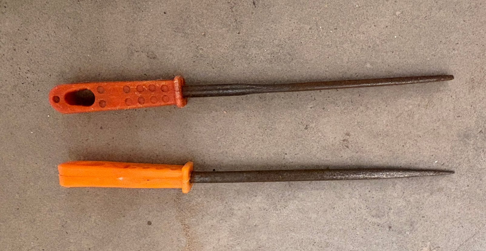 2 limes de 17 cm . Bon etat, Bricolage & Construction, Enlèvement ou Envoi, Utilisé