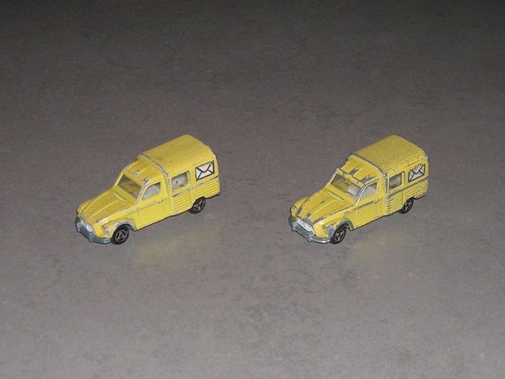 Majorette Citroen Acadiane, Ophalen, Auto