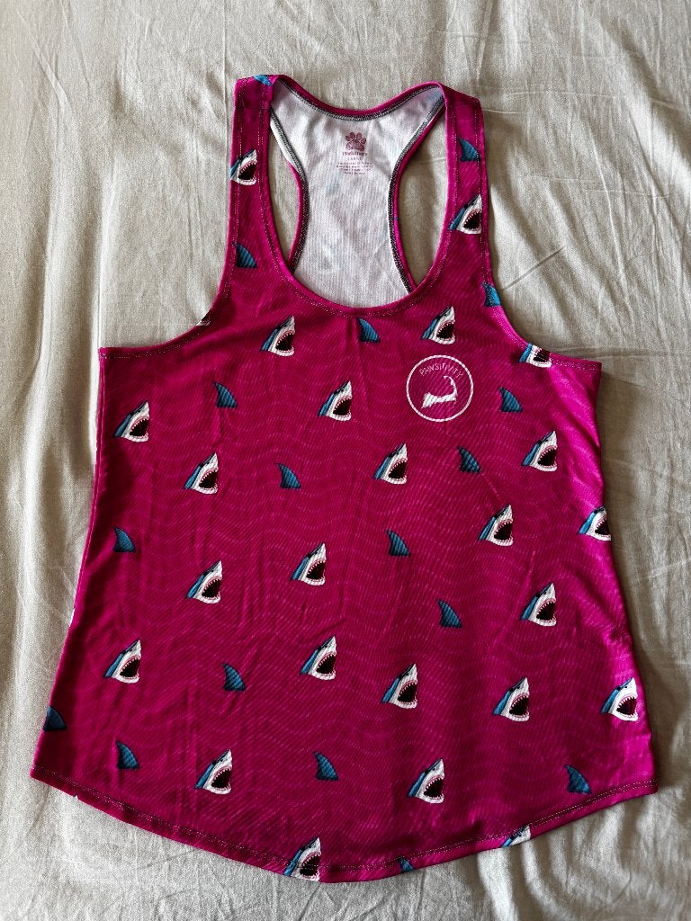 singlet tanktop kinderzwembad SHARK HAAI maat naar keuze, Kinderen en Baby's, Ophalen of Verzenden, Nieuw, AWSC, Meisje