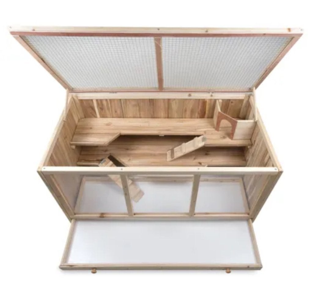 Grote Houten Hamsterkooi / muizenkooi - 95 x 51 x 50 cm, Dieren en Toebehoren, Ophalen, Kooi, 90 cm of meer, Hamster