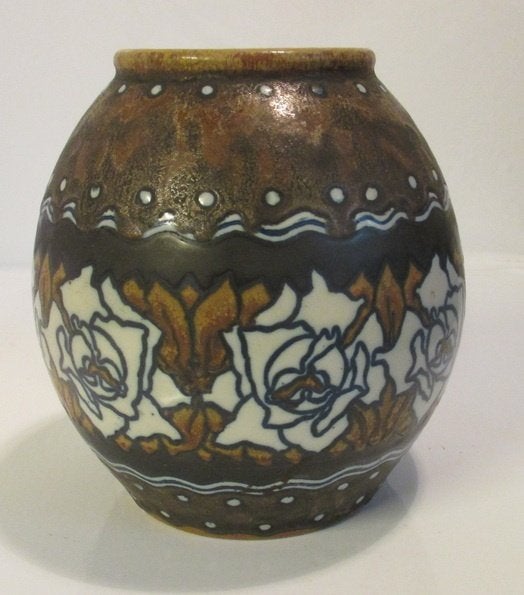 vase art déco Boch Keramis Catteau GRES 197, Enlèvement ou Envoi
