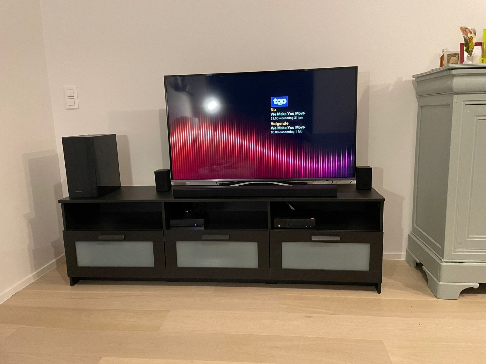 Tv kast, Neuf, 25 à 50 cm, Moins de 100 cm, 150 à 200 cm