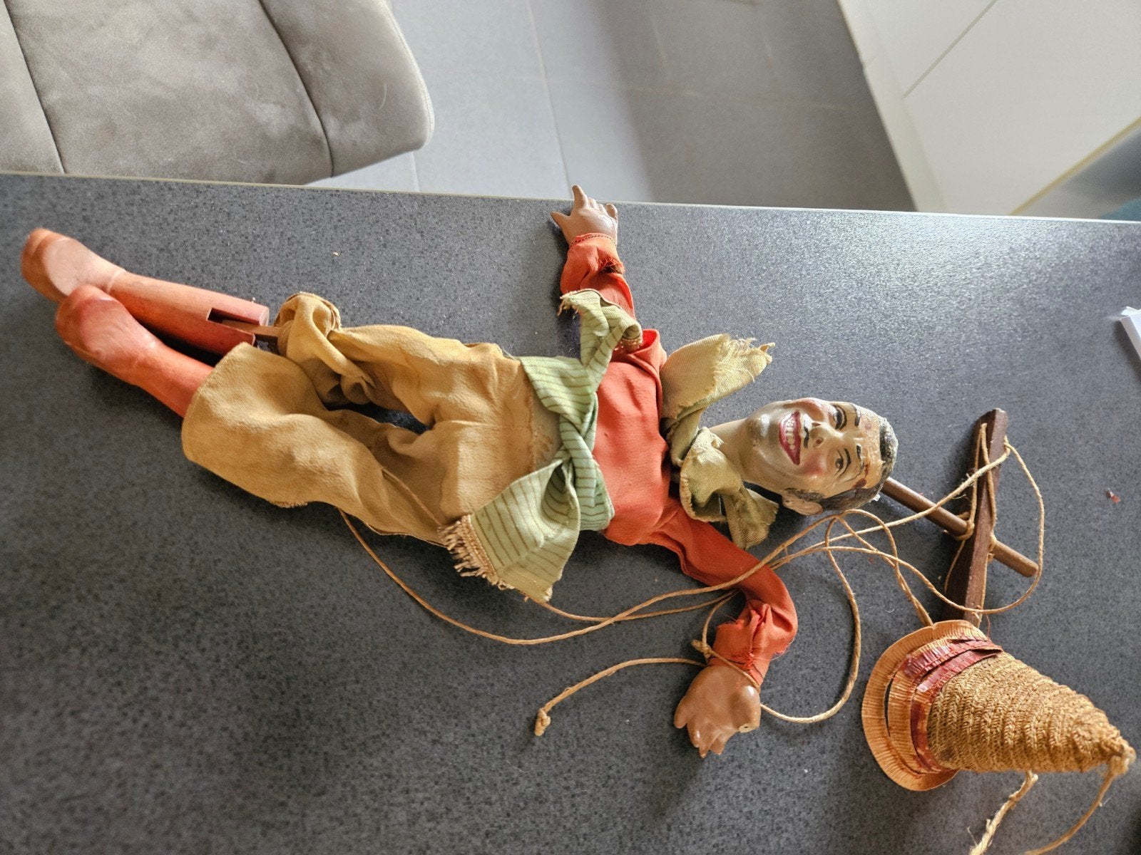 marionnette ancienne, Antiquités & Art, Enlèvement ou Envoi