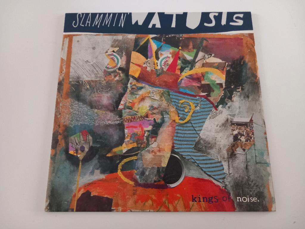 Vinyl LP Slammin' Watusis Kings of Noise Punk Rock Ska Blues, Enlèvement ou Envoi, 12 pouces