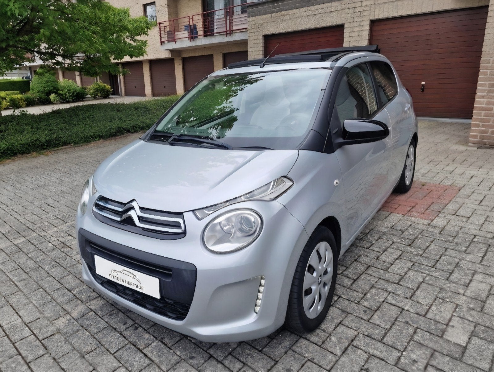 Citroën C1 "Airscape" 1.0 Benzine 30.000km Airco 6/2018, Auto's, Citroën, Stof, Euro 6, C1, Handgeschakeld