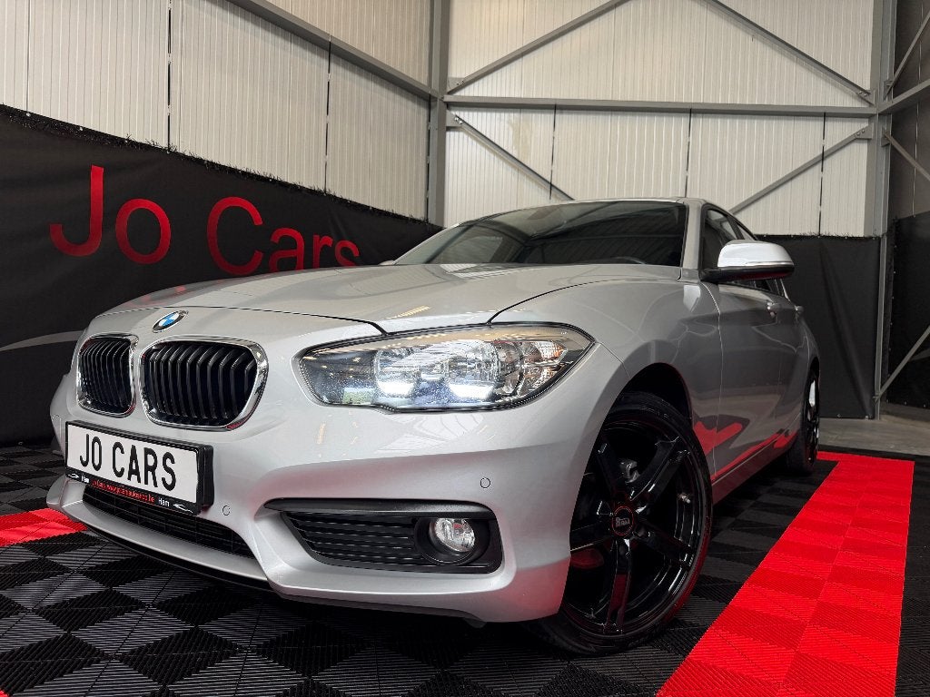 BMW 116da/schuifdak/Airco/Navi/Led/Pdc/Cc/18"inc MAM Black/, Autos, Argent ou Gris, Achat, Euro 6, Entreprise