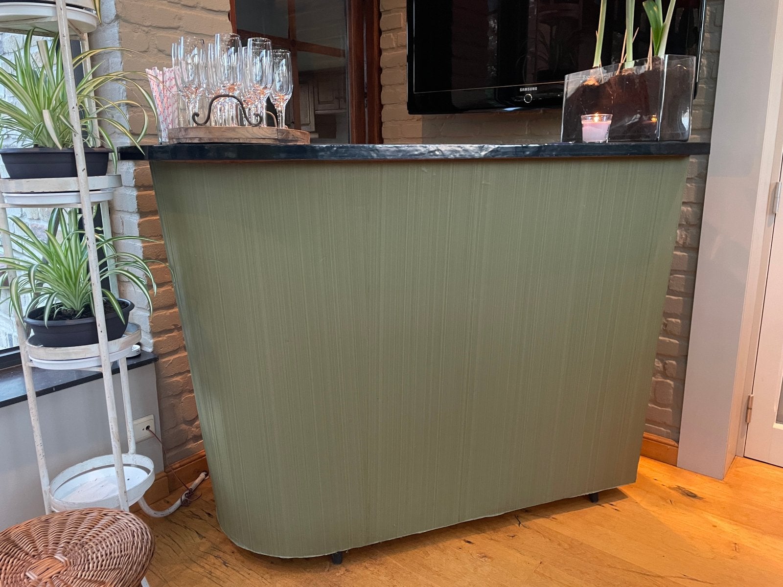 Armoire de bar vintage, Pool House, MancaveParty, girlcave, Enlèvement, Utilisé