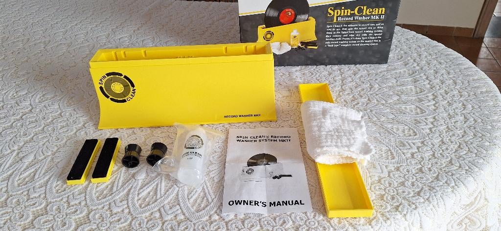 Machine à laver Disques Vinyles - SPIN CLEAN, Enlèvement, Comme neuf, Pièce tourne-disques, Autres marques