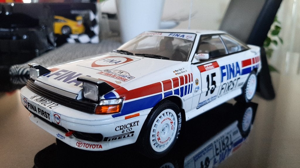 Toyota Celica Tour de corse 1991 1:18, Hobby & Loisirs créatifs, Voitures miniatures | 1:18, Enlèvement ou Envoi, Neuf, Autres marques