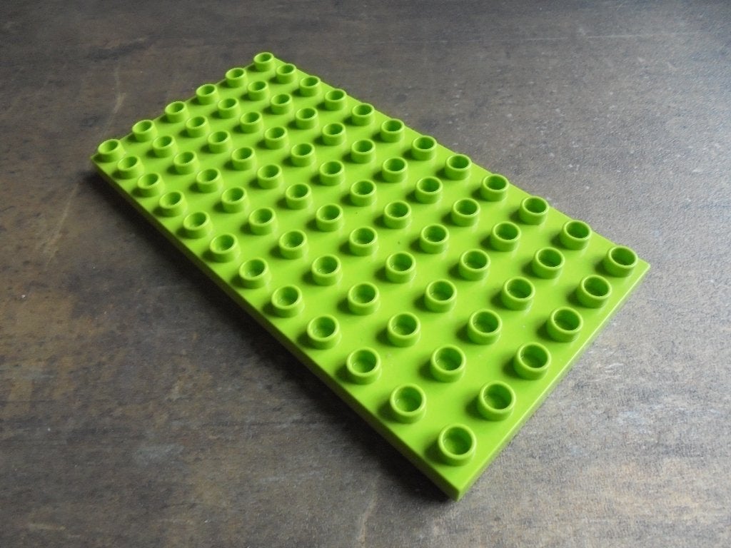 Lego Duplo Baseplate 6x12 (zie foto's) 2, Enlèvement ou Envoi, Utilisé, Briques en vrac, Duplo
