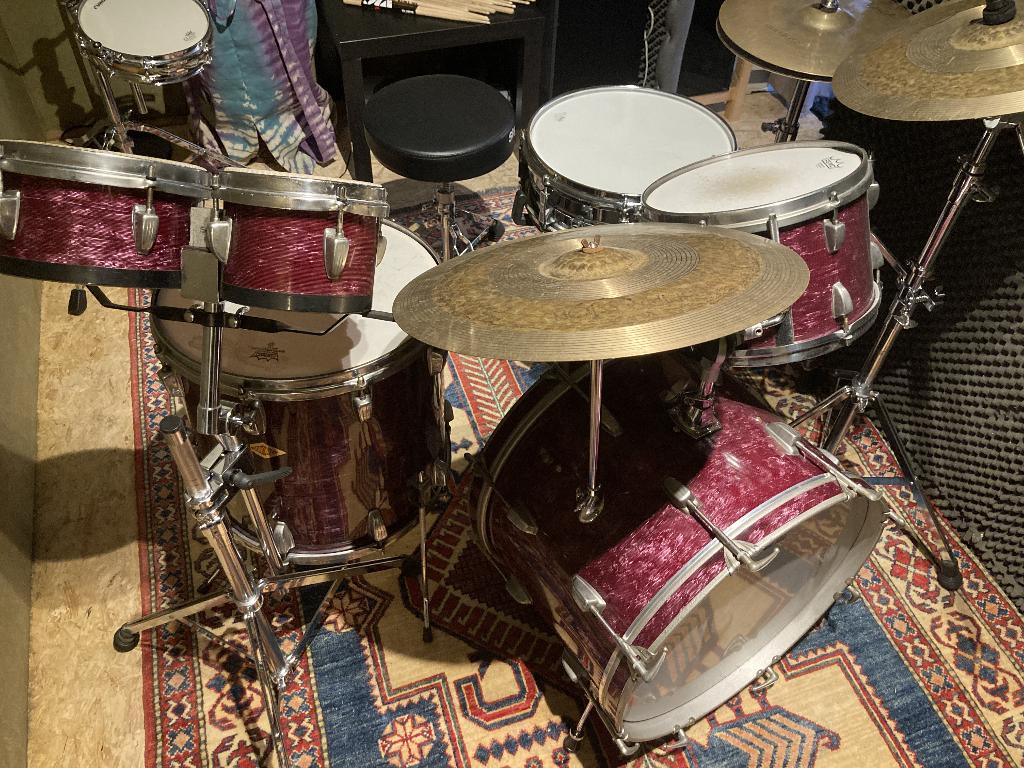 vintage Belgische drum Sonorus, Ophalen, Gebruikt, Overige merken