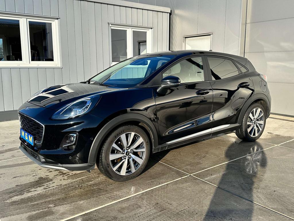 Ford Puma Puma 1.0 EcoBoost Hybrid TITANIUM X *12m garantie*, Auto's, Ford, Stof, Bedrijf, 5 deurs, Hybride Elektrisch/Benzine