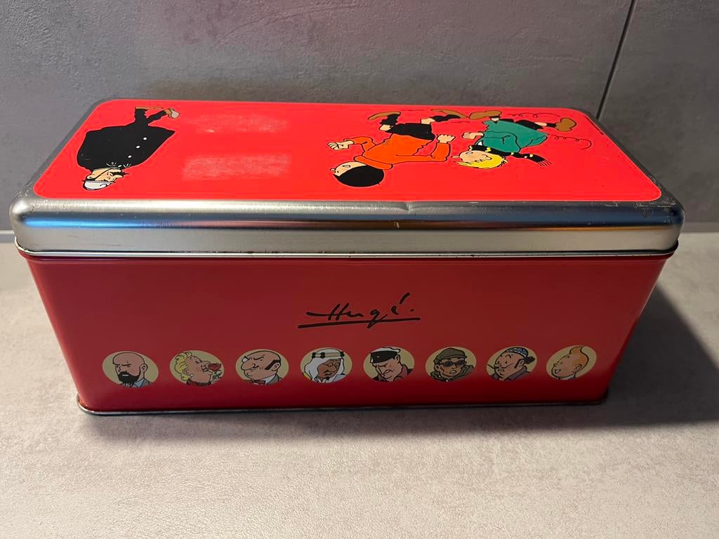 Boîte en métal Hergé, Verzamelen, Ophalen, Gebruikt