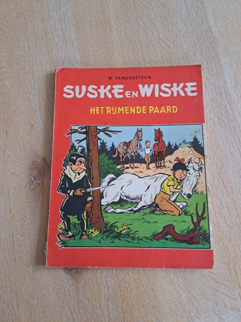 Stripverhaal suske en wiske, Enlèvement ou Envoi, Willy Vandersteen, Une BD, Utilisé